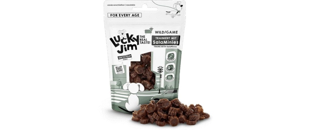 Lucky Jim Friandise SalaMinies sauvage 70 g