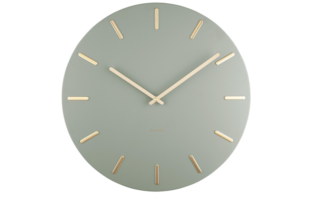 KARLSSON Horloge murale Charm 45 cm, Vert