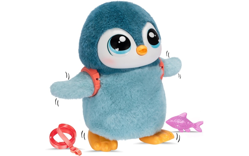 moose Peluche Walking Penguin Little Live Pets 23 cm