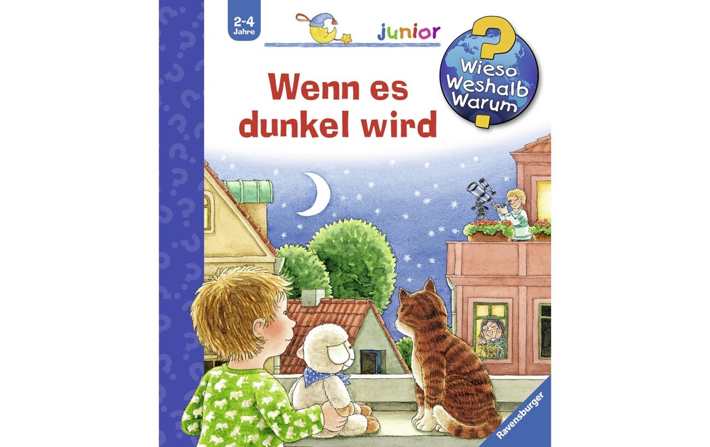 Ravensburger Livres pratiques pour enfants WWW Quand la nuit tombera