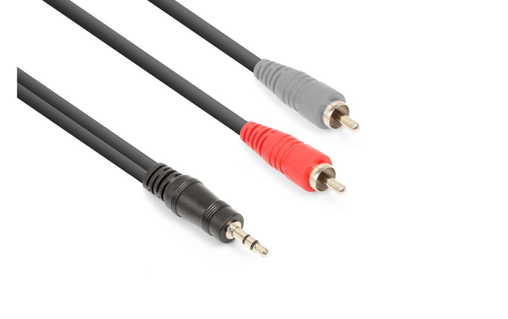 Vonyx CX334-3 jack 3.5 mm - Cinch 3 m