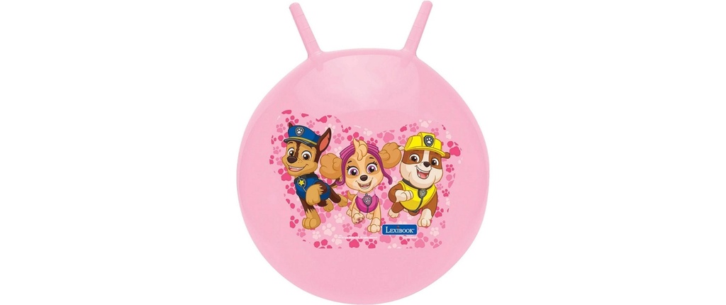 Lexibook Ballon sauteur rose Paw Patrol 45 cm