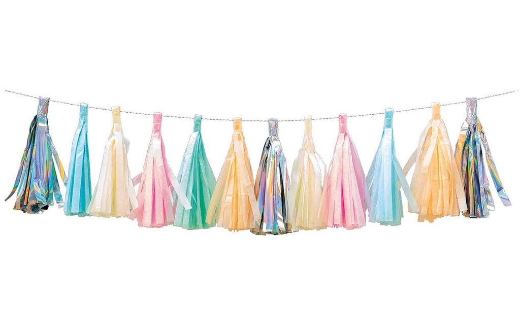 Rico Design Guirlande Glands 2 m, Multicolore