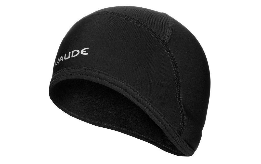 VAUDE Bonnet Bike Cap Warm Noir/blanc, L