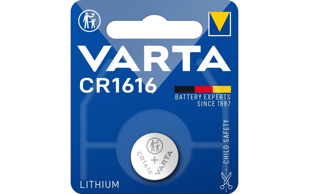 Varta Pile bouton CR1616 , 1 Pièce/s