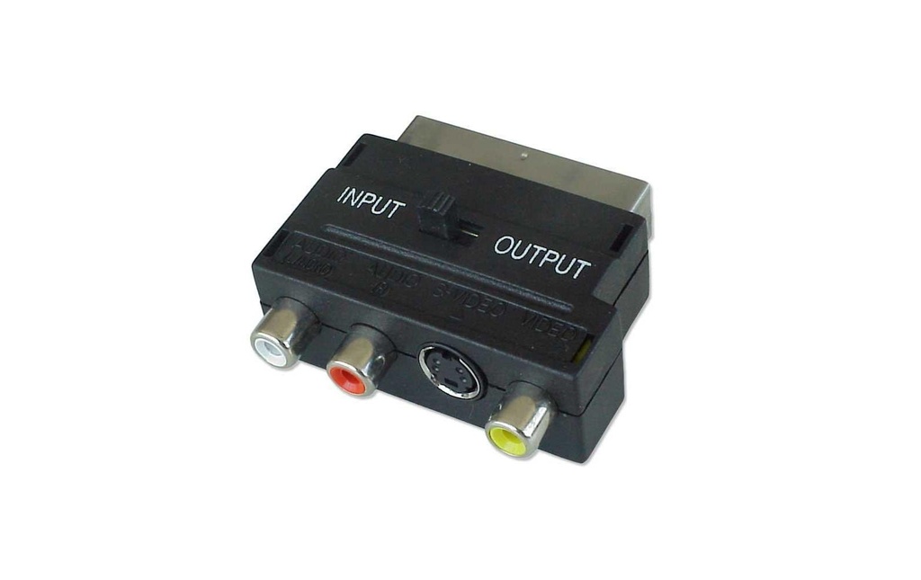 CE Adaptateur SCART - Cinch/Composite/S-Vidéo