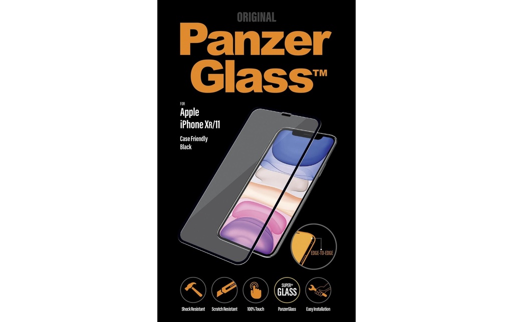 Panzerglass Protection d’écran Case Friendly iPhone XR/11