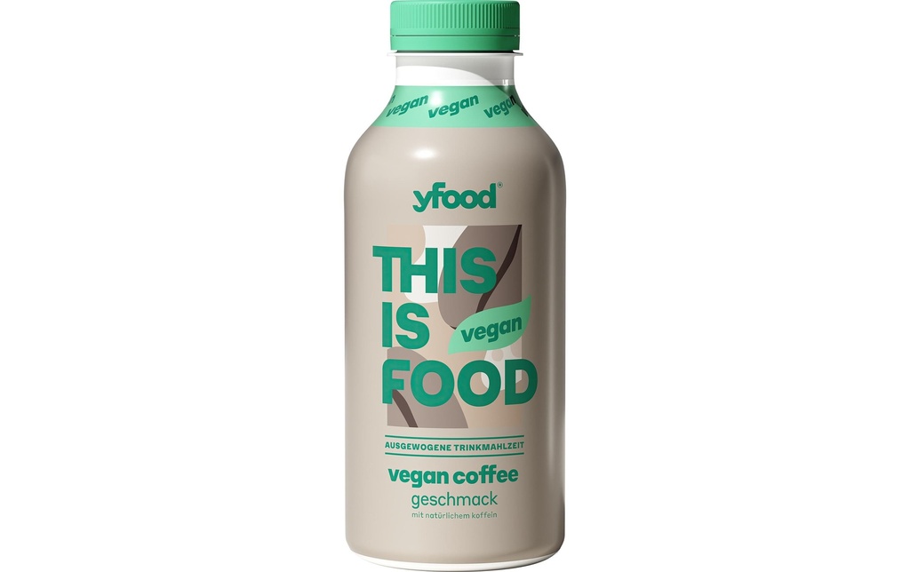 YFOOD Repas à boire végan coffee 500 ml
