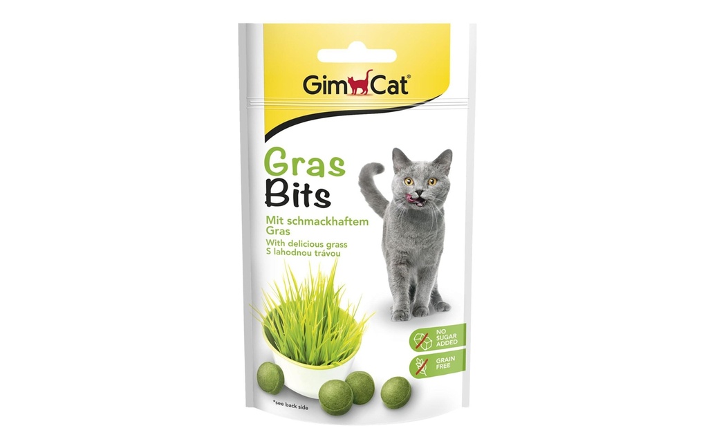Gimpet Collation pour chat Bits d'herbe, 40 g