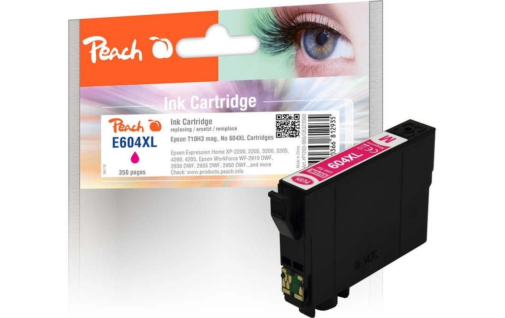 Peach Encre Epson No 604XLM Magenta