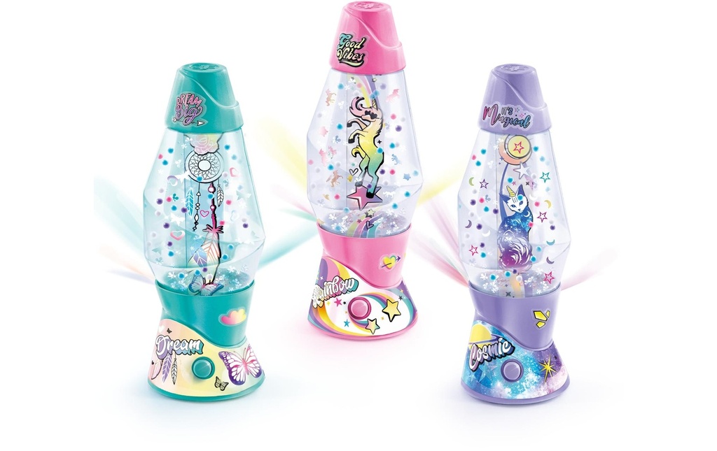 Canal Toys Kits de bricolage Mini Lava Lamp DIY assortiert