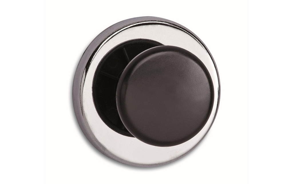 Maul Aimant Ø 67 mm bouton argent/noir