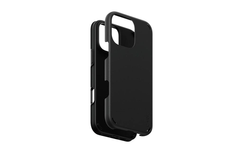 CARE Coque arrière Feature Double Defense iPhone 16 Pro Max Noir