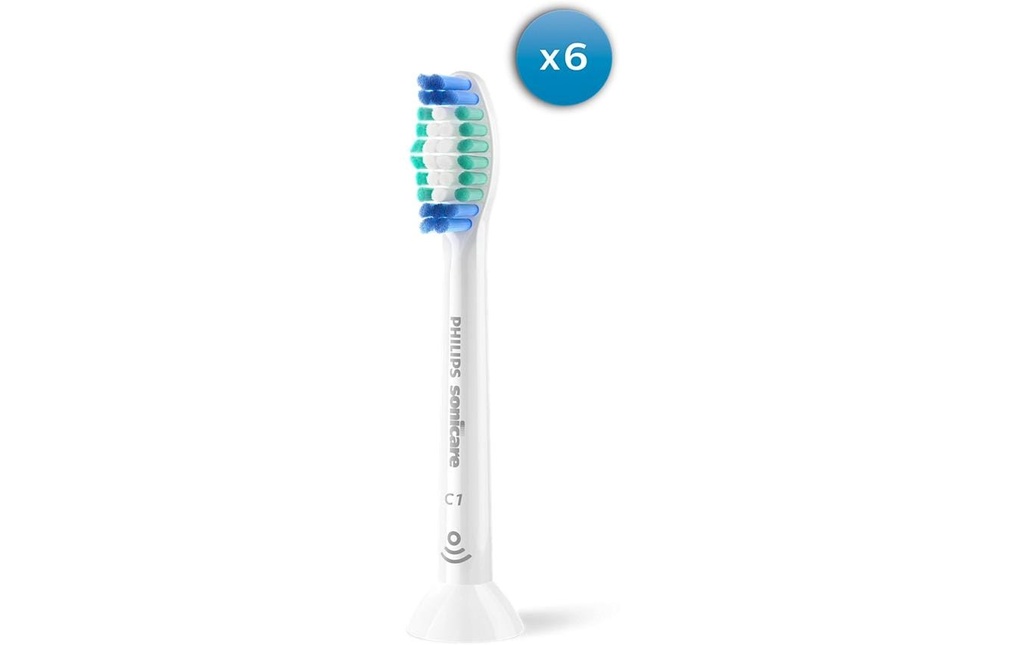 Philips Tête de brosse à dents Sonicare C1 ProResults HX6016/87 6 pièces
