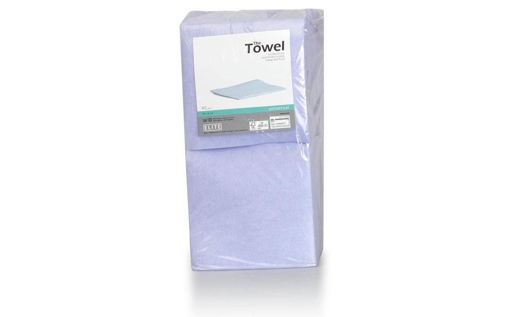 Elite Chiffon universel 45 pièces, Bleu