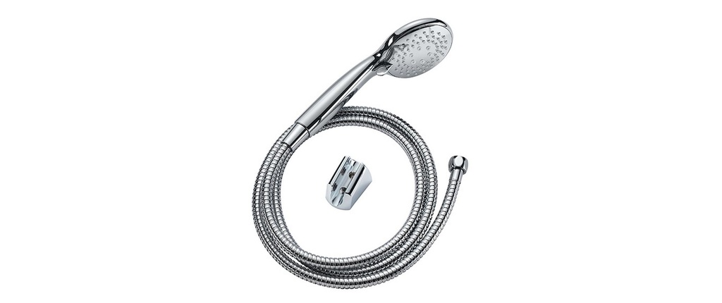 diaqua® Ensemble de douche Menorca, 150 cm, chromé