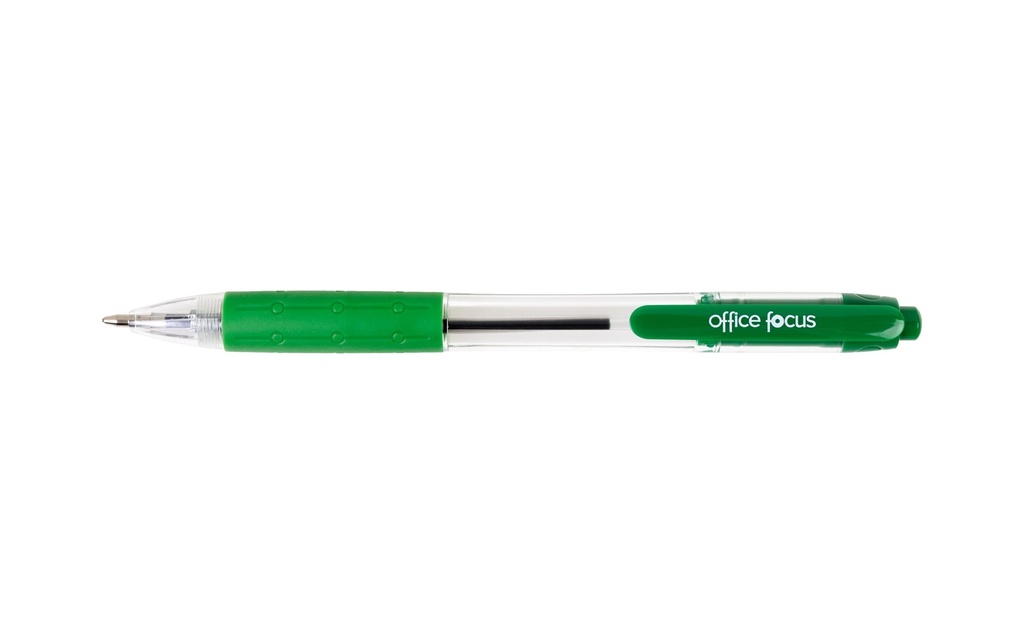 office focus Stylo bille Office Focus Mine 1 mm, Vert, 12 pièces