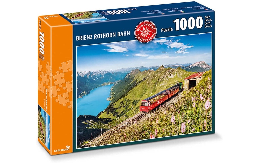 Carta.Media Puzzle Chemin de fer Brienz Rothorn