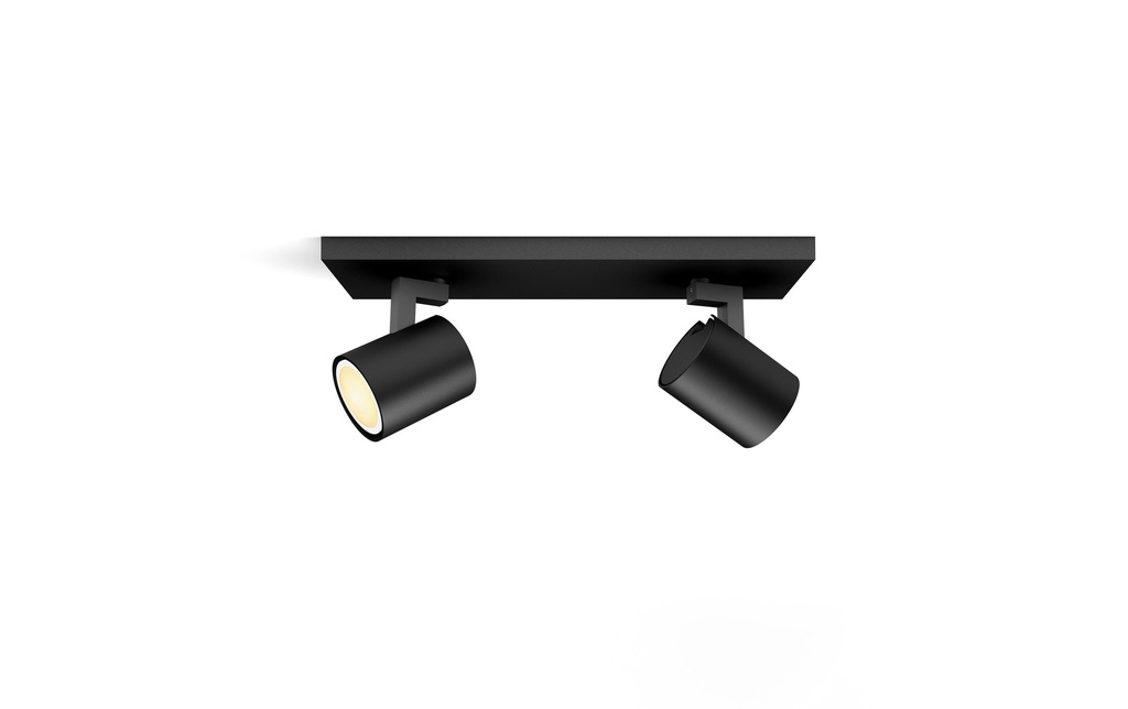 Philips Hue White Ambiance Runner double spot Noir