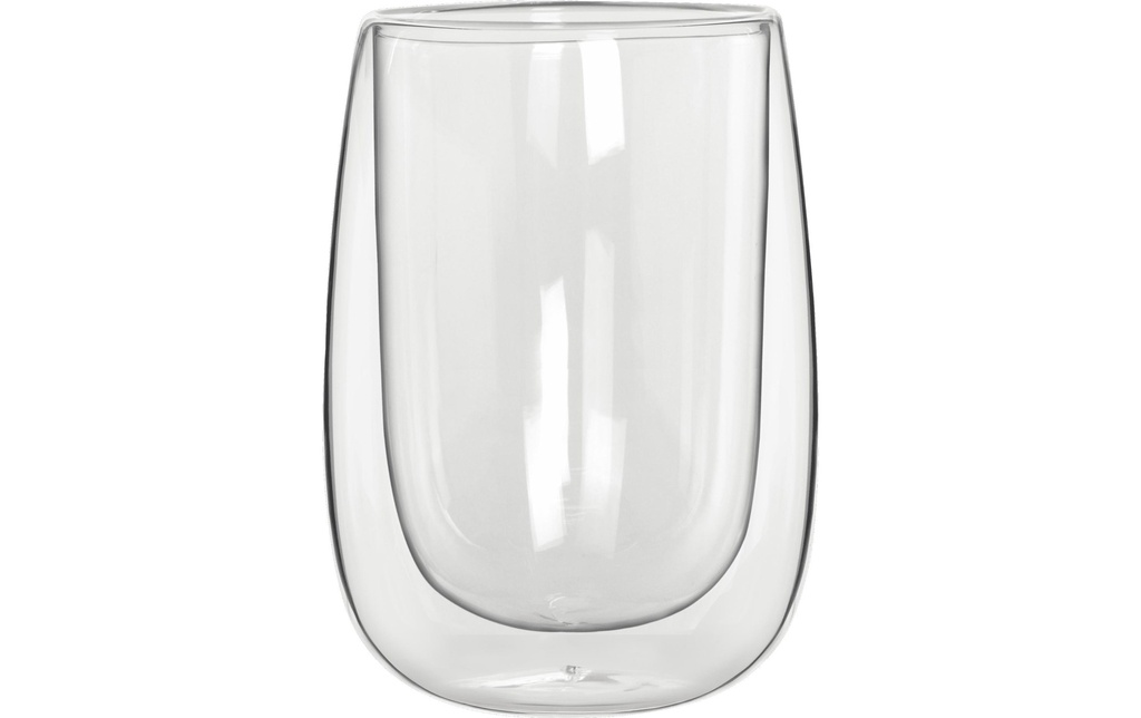 Bialetti Gobelet Verona 450 ml, 2 Pièce/s, Transparent