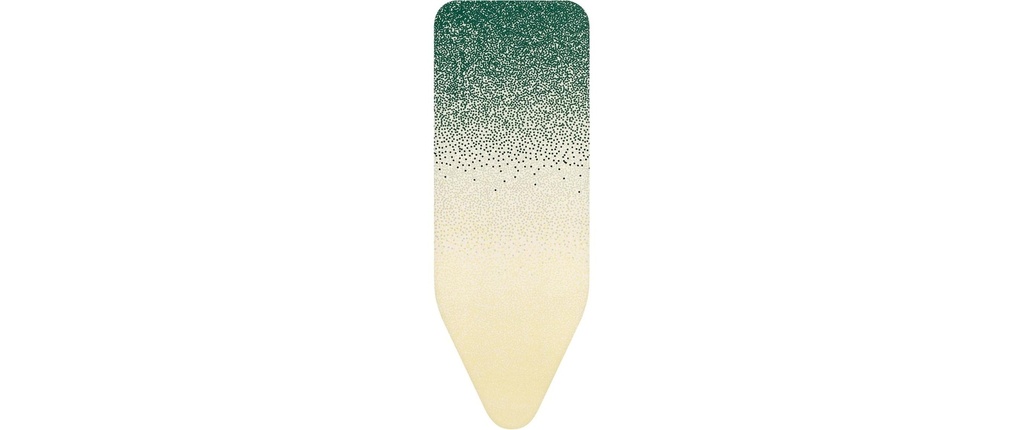 Brabantia Housse de planche à repasser C 124 x 45 cm Vert/Beige