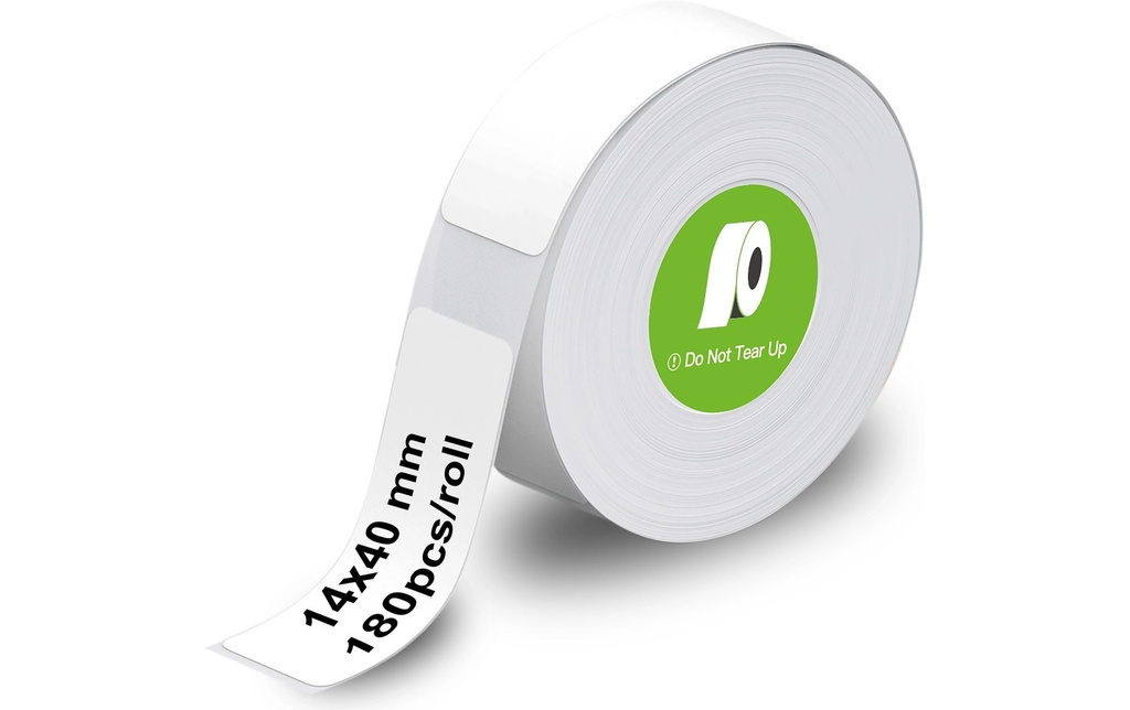 Olympia LabelRolls 180 étiquettes Noir sur Blanc