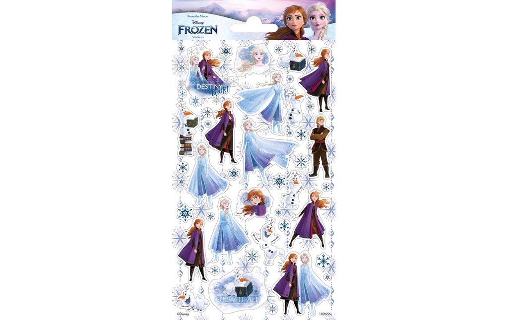 We fiesta Party Autocollant à motif Frozen 1 Pièce/s, Multicolore