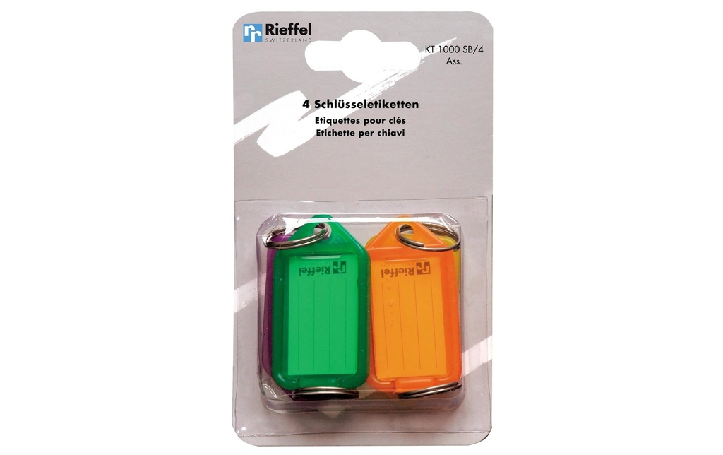 [293100499] RIEFFEL Porte-clés KT petit 4pces (4 pces)