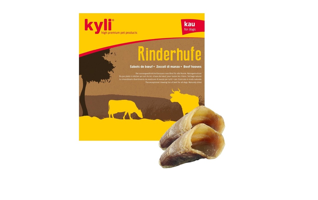 kyli Produit à mâcher  Sabots de bovins, 200 g