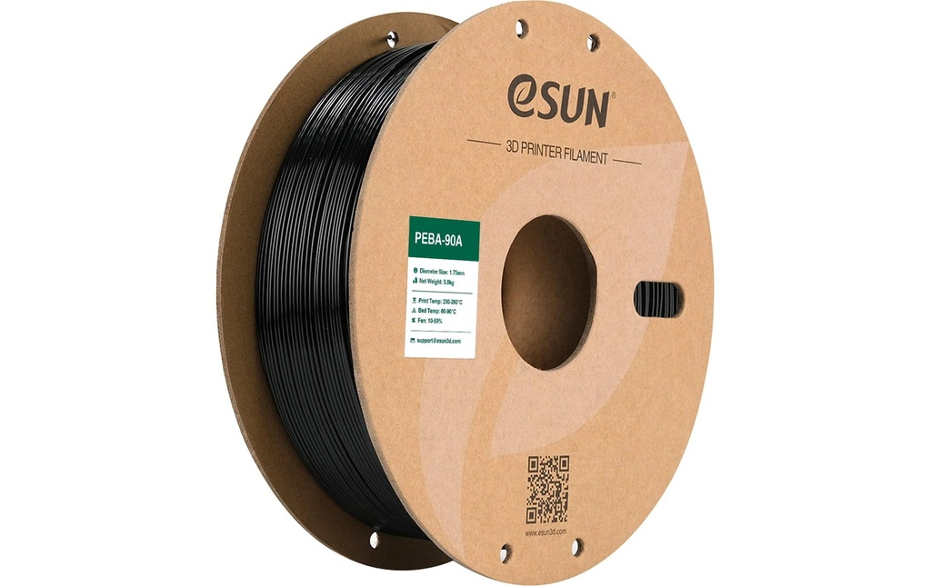 eSun Filament PEBA 90A Noir 1.75 mm 0.8 kg
