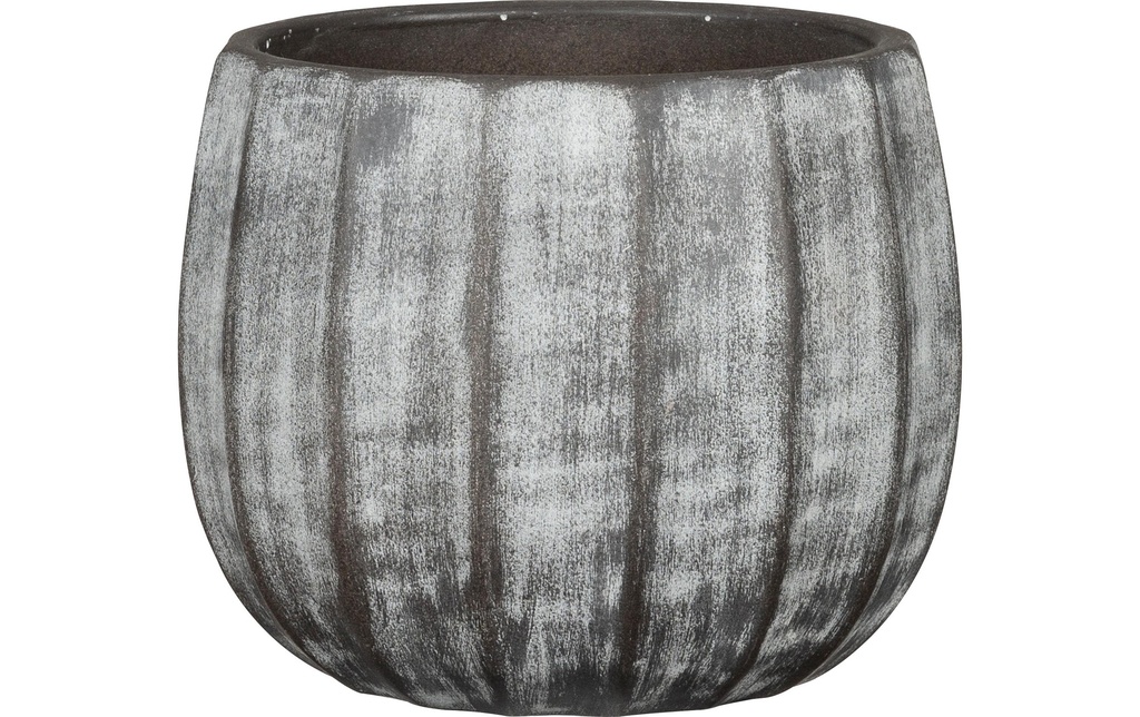 scheurich Pot de fleur Runa 2.1 l, Gris