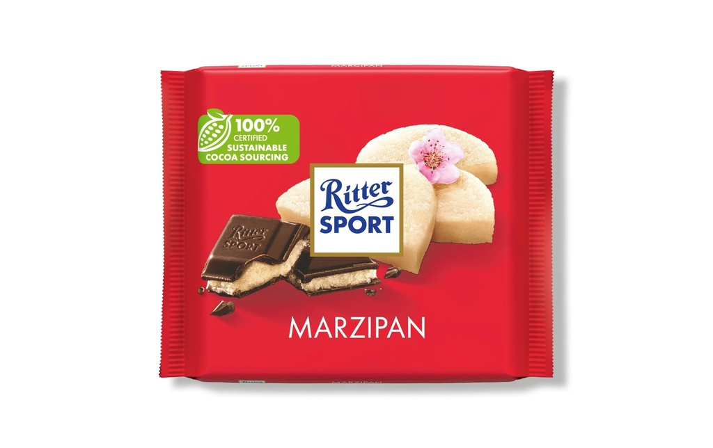 Ritter Sport Chocolat Pâte d'amande 100 g