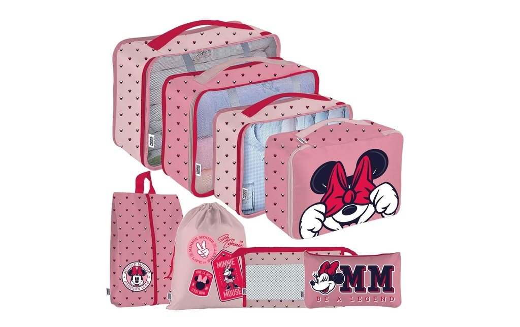 Arditex Kit d'aide à l'emballage Minnie Mouse 8 pièces