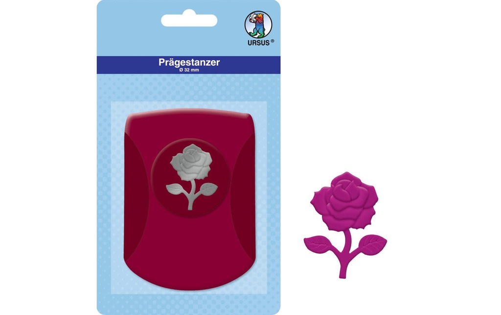 URSUS Estampeur Rose, 3.2 cm