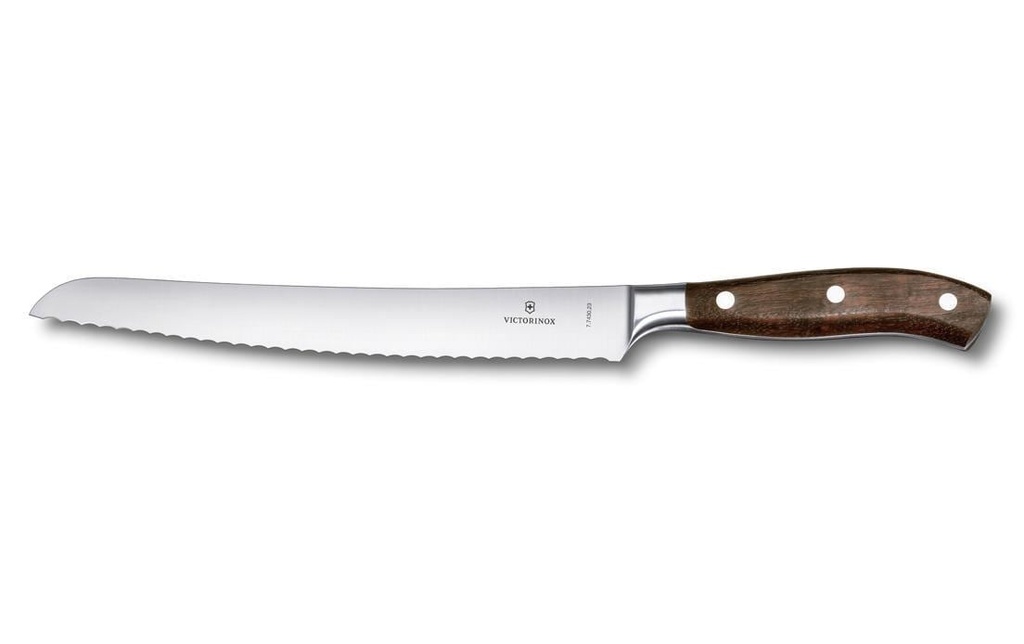 Victorinox Couteau à pain Grand Maître Argenté/Brun
