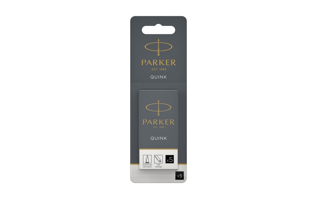 Parker Cartouche d’encre Noir