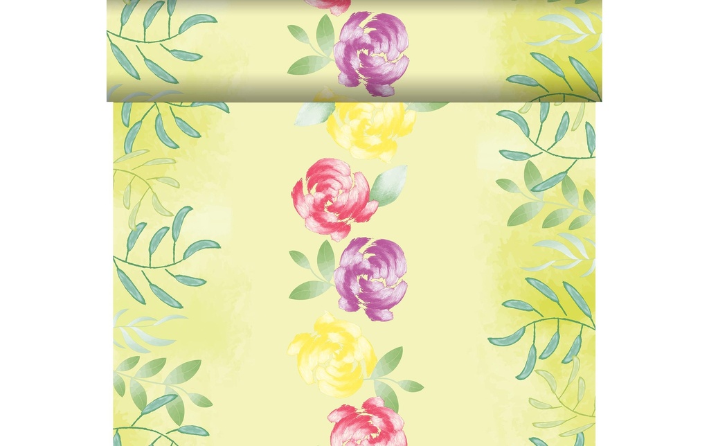 Duni Nappe Soft Tropics 40 cm x 24 cm, Multicolore