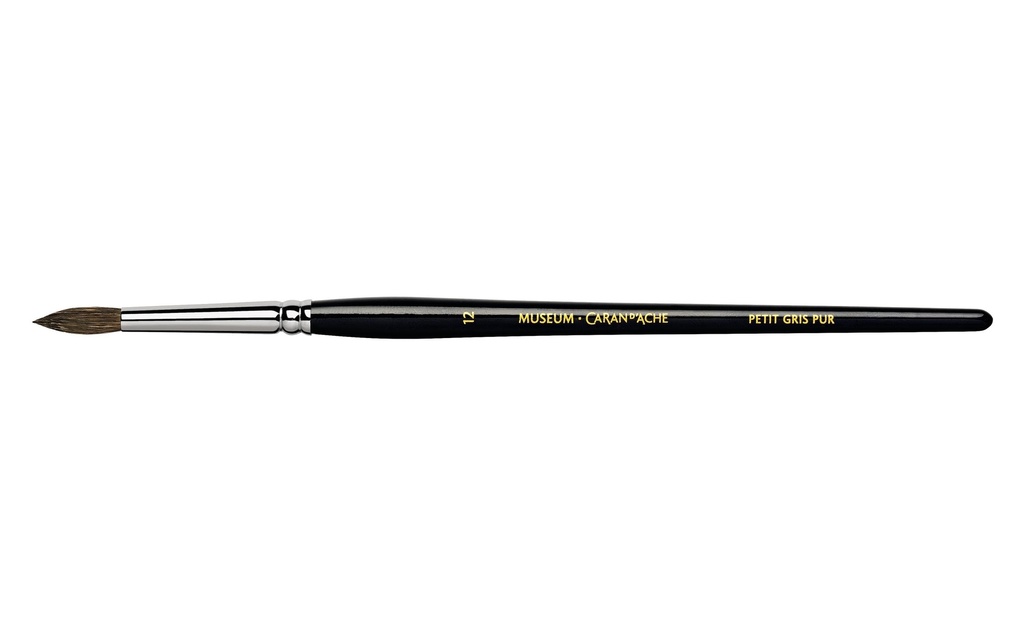 Caran d'Ache Pinceau d’aquarelle Petit Gris n° 12, 1 Pièce/s