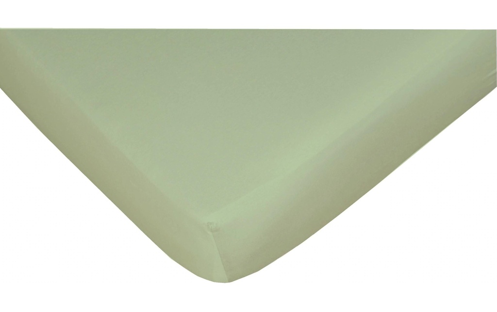 Night Fashion Drap-housse Jerry 140-160 x 200 cm, Vert clair