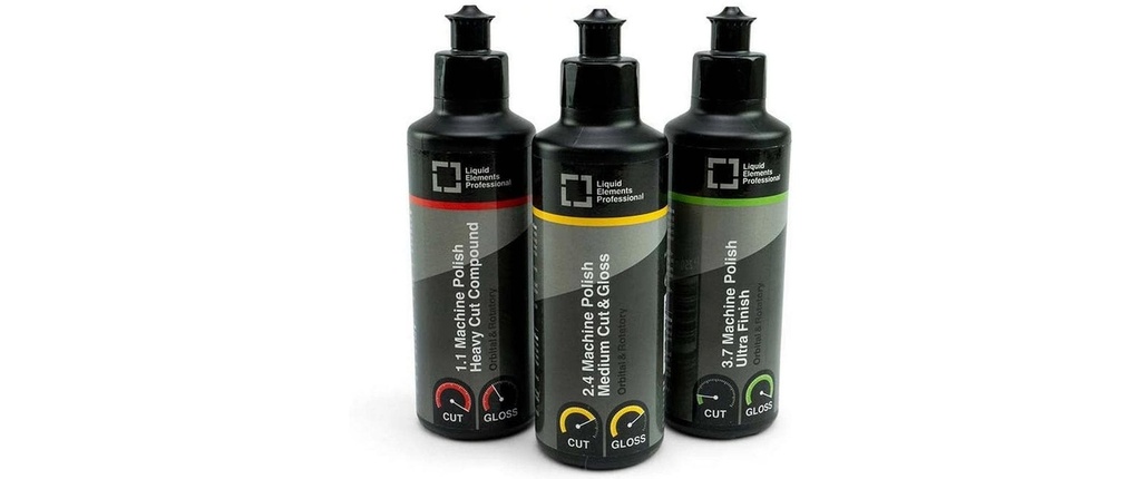 Liquid Elements Polissage Lot de 3