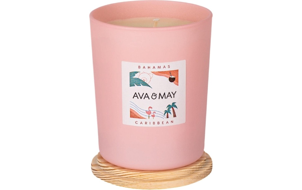 AVA & MAY Bougie parfumée Bahamas 180 g