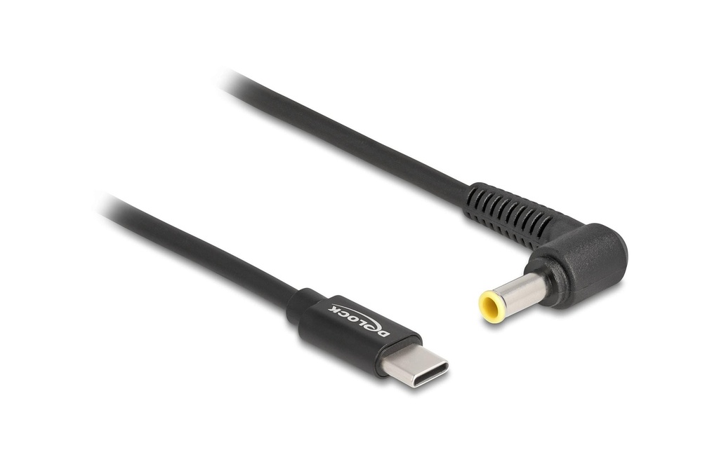 Delock Câble de chargement USB-C vers Samsung 5.5 x 3.0 mm mâle 1.5 m