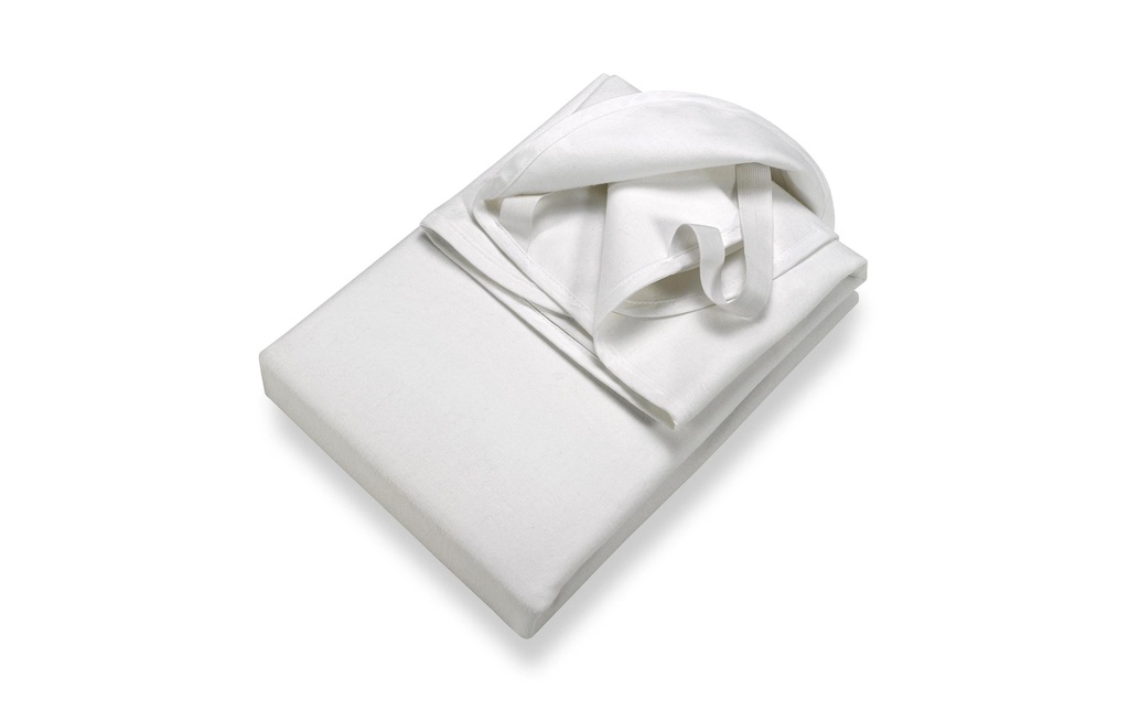 Setex Drap de lin Housse en molleton 90 x 200 cm