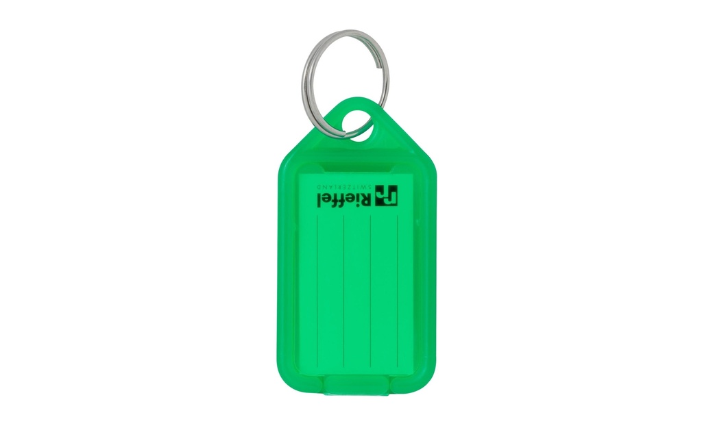 RIEFFEL Étiq.de clés KT1000 vert 10p. (10 pces)