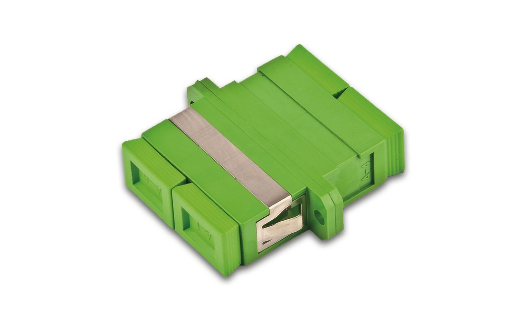 Lightwin Accouplement à fibre optique Singlemode SC/APC – SC/APC, OS2, Duplex