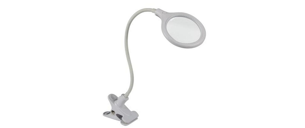 Velleman Loupe éclairée avec clip de fixation