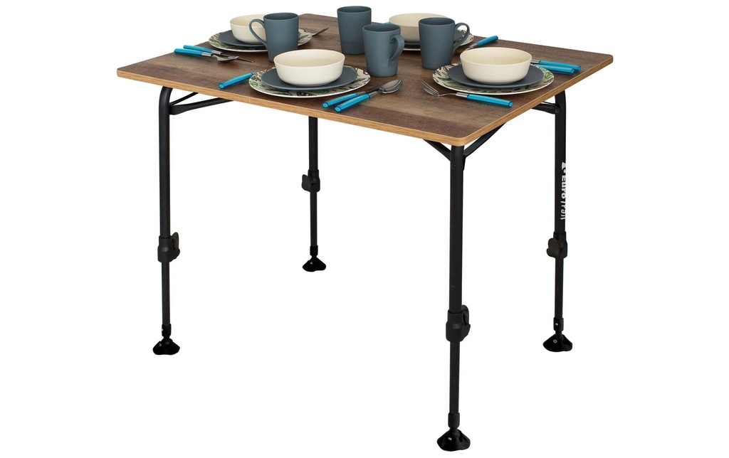 Eurotrail Table de camping Rochefort M Bois composite 80 cm x 60 cm