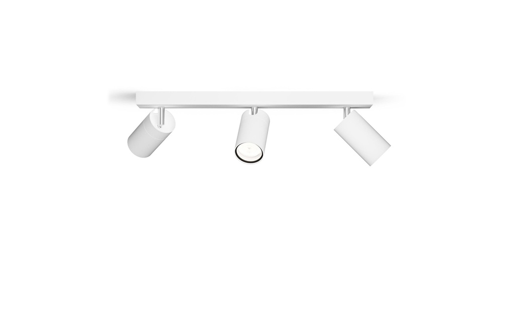 Philips Spot encastré Idris GU10, IP44 Blanc, sans ampoule