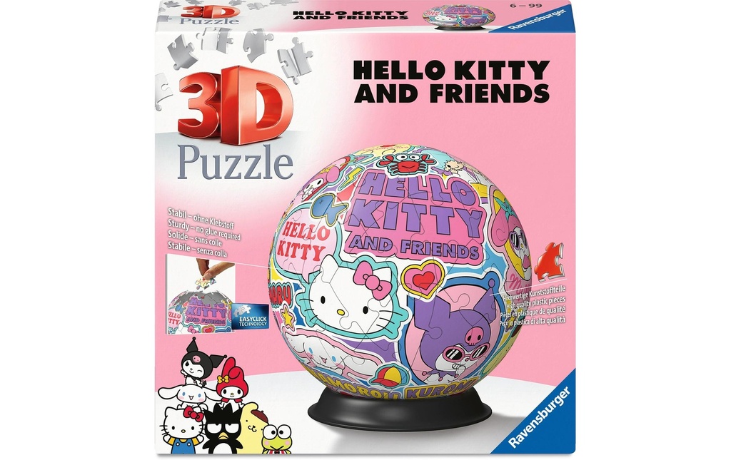 Ravensburger WT: Balle-puzzle Hello Kitty