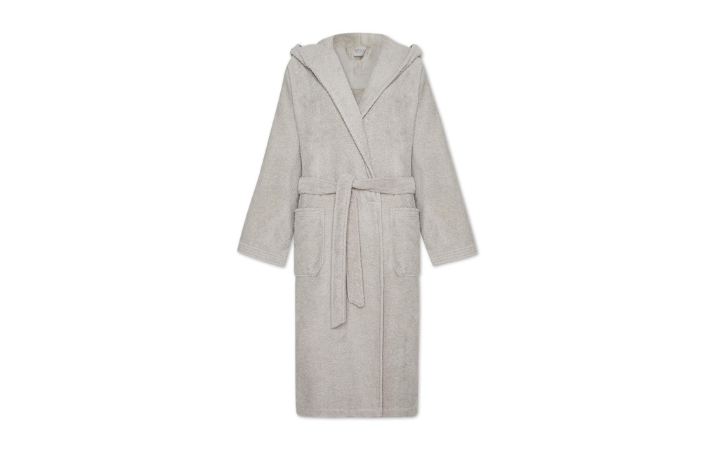 Möve Peignoir Super peluche L, Gris cachemire
